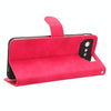 For ASUS ROG Phone 7 Skin Feel Magnetic Flip Leather Phone Case(Rose Red)