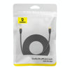 Baseus PCWL-A108 High Speed CAT8 40Gigabit Ethernet Round Cable, Length:5m(Black)