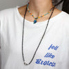 Jewelry Bead Chain Butterfly Pendant Mask Anti-Drop Lanyard Necklace Glasses Chain