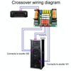 PA-325 One High Two Low Powered Stage Speaker Crossover Boards High-Fidelity Audio 3-Way Crossover