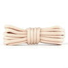 5 Pairs Bold Round Sneakers Casual Shoes Rope, Length:140cm(Beige)