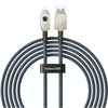 Baseus Unbreakable Series 2.4A USB to 8 Pin Fast Charging Data Cable, Length:2m(White)