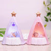 B82880 Room Decoration Atmosphere Night Light Bedside Lamp Ornaments, Colour: Purple Tent Light
