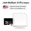 Micro SD / TF Card to SD Adapter for MacBook Air / Pro, Support up to 512GB (White)