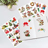 1 Set Christmas Cartoon Illustration Kids Toy Stickers, Size: 148x210mm(P-4)