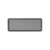 Simple Wardrobe Slotted Scrub Handle Concealed Recessed Drawer Invisible Handle, Hole Distance96mm (Grey)