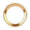 Car Aluminum Steering Wheel Decoration Ring For BMW(Gold)