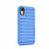 For iPhone XR High Transparency TPU Hybrid PC Airbag Phone Case(Transparent Blue)