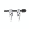 Aquarium Oxygen Diffuser, Stainless Steel, 2 Heads, 4mm