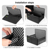 Dog Car Basket | Foldable, Waterproof | Black | FunAdd