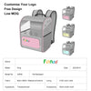FUNADD Foldable Cat Backpack Carrier - Pink - Breathable Mesh
