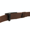 120cm Canvas Imitation Nylon Belt Automatic Buckle Casual Belt without Hole(Green)