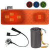 Winter Outdoor Camping Smart Portable Heating Sleeping Pad(Orange Red)