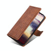 For Alcatel 1B 2022 Skin Feel Crocodile Magnetic Clasp Leather Phone Case(Brown)