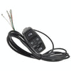 3 In 1 Switch Mountain Car Skateboard Horn Headlights Turn Switch(36V)
