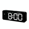 XM905 Multifunctional Voice-activated Alarm Clock LED Electronic Wall Clock (Black)