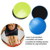 1 Pair 17.8cm Fitness Exercise Core Training Abdominal Workout Gliding Discs Sliding Disc