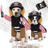 Murder Pirate Dog Costume, Large (L), Halloween Fancy Dress