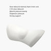 Car Supplies Lumbar Support Memory Foam Car Backrest Lumbar Cushion Seat Cushion Lumbar Pillow, Colour: Comfortable Pink