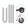 Scooter Stickers Reflective Cursor Scooter Mudguard Reflective Sticker For Xiaomi Mijia M365 / M365 Pro (White)