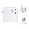 PD-65W USB-C / Type-C + QC3. 0 USB Laptop Charging Adapter + 2m USB-C / Type-C to USB-C / Type-C Data Cable Set, UK Plug / US Plug(White)