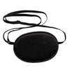 Children Silk Blackout Eye Mask Strabismus Correction Covering Eye Patch(Black)