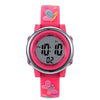 JNEW A86628 Student Cartoon 3D Butterfly Multi-Function Waterproof LED Sports Electronic Watch(Red)