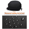 OZUKO 9223 Anti-theft Men Chest Bag Waterproof Crossbody Bag with External USB Charging Port, Style:Standard Size(Dark Gray)