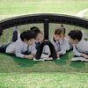 Large Frame Full Protection Outdoor Boy & Girl Sunglasses UV-proof Baby Sunglasses, Frame color: White Frame Transparent Film