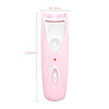 Brick Stone Pattern Electric Heated Eyelash Perming Curler(Pink)