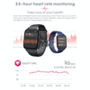 QS16 Pro 1.83 inch BT5.0 Smart Sport Watch, Support Bluetooth Call / Sleep / Blood Oxygen / Temperature / Heart Rate / Blood Pressure Health Monitor(Grey)