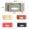 Car Tissue Box Multifunctional Hanging Sun Visor Glasses Card Holder, Model: Grey