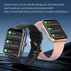 AK58 1.96 inch Screen Bluetooth Smart Watch, Steel Band, Support Health Monitoring & 100+ Sports Modes(Black)