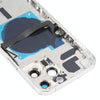 iPhone 13 Pro Max White Battery Back Cover with Keys & Wireless Charging