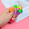 6 PCS 6cm Color Beads TPR Vent Ball Decompression Toy, Colour: Balloon Ball