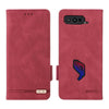 For Asus ROG Phone 5 Magnetic Clasp Leather Phone Case(Red)