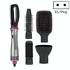 5 in 1 Curling And Straightening Hot Air Comb(EU Plug 220V Gray)