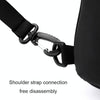 Sports Chest Bag Waterproof Casual One Shoulder Diagonal Shoulder Bag(Black)