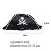 White Pirate Pet Hat | Cat & Dog Costume | Halloween | Adjustable