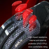 SULAITE Motorcycle Anti-fall Touch Screen Breathable Mesh Cycling Gloves, Size: XL(Black Blue)