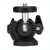 Fotopro KII K2 Ball Head Tripod Mount with 1/4 Expansion Hole (Black)