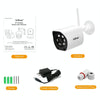 SriHome SH034C 4MP Outdoor WiFi Security Camera AI Human Tracking (UK)