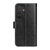 For Samsung Galaxy S25 Ultra 5G R64 Texture Horizontal Flip Leather Phone Case(Black)