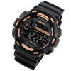 SKMEI 1243 Men Sports Watch Outdoor Waterproof Digital Watch(Golden)