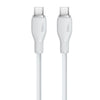 Baseus Pudding Series 100W Type-C to Type-C Fast Charging Data Cable, Length:1.2m(White)