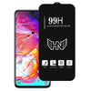 For Samsung Galaxy A70 High Aluminum Large Arc Full Screen Tempered Glass Film