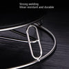 2 PCS Kitchen Insulation Anti-Hot Pan Rack Multi-Function Steamer Rack Stainless Steel Water Steaming Frame(Pan Paddle)