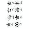 10 PCS Classic Black  Waterproof Temporary Tattoo Sticker(HC-166)