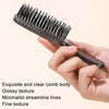 Layered Magic Wet Dry Comb Scalp Massage Comb(Home Transparent Gray)