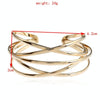 Cuff Bangles For Women Girls Fashion Bangles Bracelets(Rose Red)